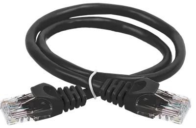 Патч-корд ITK PC09-C6U-3M, Cat.6 UTP, 3м, чёрный