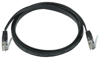 Патч-корд ITK PC09-C06U-1M-FL, кат.6 UTP, 1 м, плоский