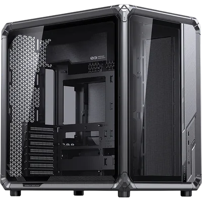 Корпус JONSBO X400 Pro, Midi-Tower, ATX/mATX/mITX, TG, серая