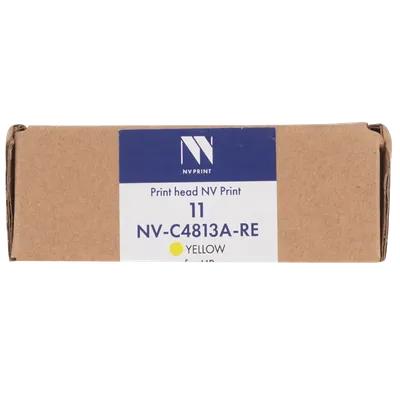 Печатающая головка NV Print NV-C4813A-RE (№11), желтая, для HP