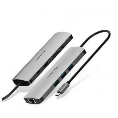 Хаб Vention TPYBB, USB Type-C, 9 в 1
