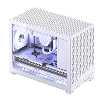 Корпус JONSBO D32 PRO White, Mini-Tower, mATX, без БП