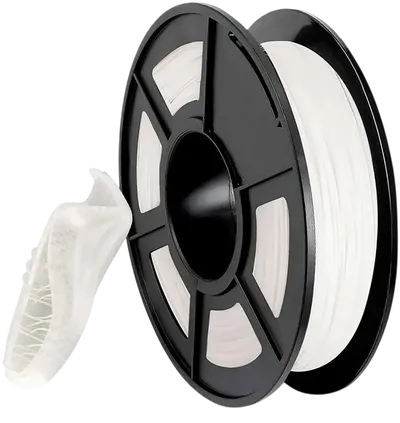 Филамент NV Print NV-3D-TPU-WHITE-1, TPU, 1,75 мм, 1 кг, белый