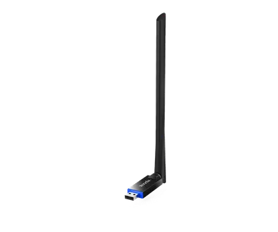 Сетевой адаптер WiFi Tenda U11 Pro, USB 2.0, 2.4/5 ГГц, до 900 Мбит/с