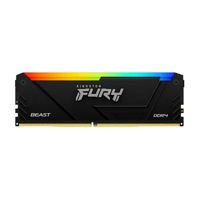 Модуль памяти Kingston FURY Beast RGB KF432C16BB12AK2/32, DDR4, 32 ГБ (2×16), 3200 МГц, CL16