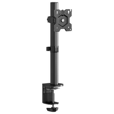 Кронштейн для монитора ONKRON/ 13-34" макс. 100*100, струбцина, наклон -45"+45" поворот 360", вылет от основания 0-100мм, перемещение по вертикали 60-425мм, нагрузка 8кг, черный