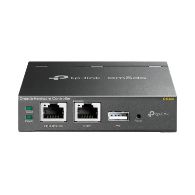 Контроллер/ Omada Cloud Controller, Centralized Management for Omada EAPs, Marvell, 2 Fast Ethernet Port, 1 USB 2.0 Port, 1 Mirco-USB Port, Powered by 802.3af PoE or Micro-USB Power Adapter, Desktop Steel Case, Wireless Network Configuration, RF Monitoring, Multi-Site Management, Auto Backup, Omada APP, Cloud Support