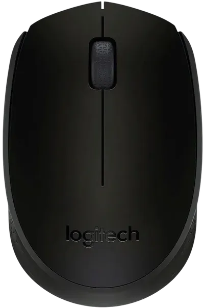 Мышь Logitech B170 Black (910-004798), беспроводная, оптическая, 1000 dpi, 2.4 GHz