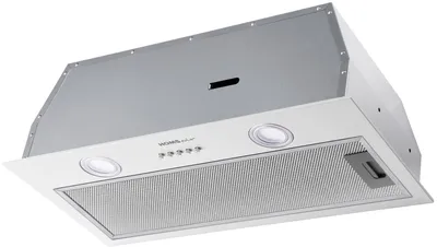 Вытяжка HOMSAir FLEET 60 White, 520м3/ч, 3 скорости, 50дБ