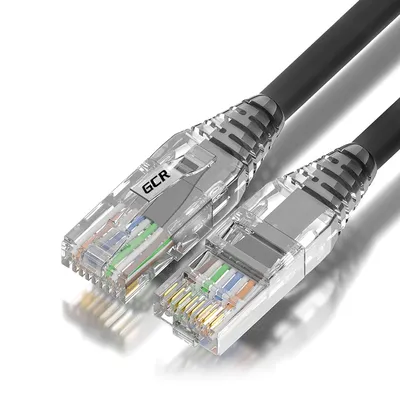 Патч-корд GCR GCR-56967, UTP кат.6A, LSZH, 1.5м, RJ45