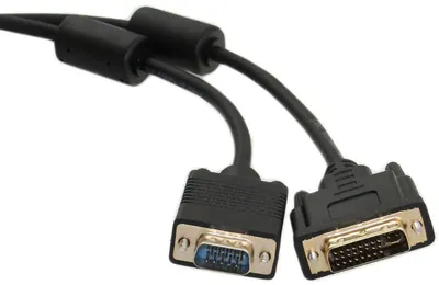 Кабель-переходник Telecom TA680F-1.8M, DVI-I (24+5) — VGA, 1,8 м