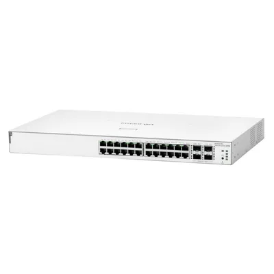 Коммутатор HPE JL683B, 24×GE PoE, 4×SFP/SFP+, 195Вт