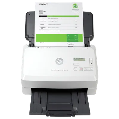 Сканер HP ScanJet Enterprise Flow 5000 s5, протяжный, A4, 130 стр/мин, 600x600 dpi, USB