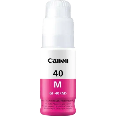 Картридж Canon GI-40M 3401C001, пурпурный, 70мл