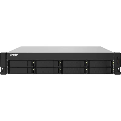 TS-832PXU-RP-4G - Монтаж в 19" стойку: 2U; Количество отсеков для накопителей: 8; Тип (форм-фактор) накопителей: 3.5", 2.5"; Интерфейс внутренних накопителей: SATA 3.0; Подключение внешних накопителей; Энергопотребление (чтение/запись): 70 Вт; Процессор: Annapurna Labs Alpine AL-324; Оперативная память: 4 ГБ DDR4 (макс...