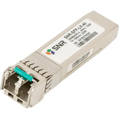 Оптический модуль SNR SNR-SFP-LX-40, SFP, 1000Base-LX, LC, 1550 нм, до 40 км, DDM