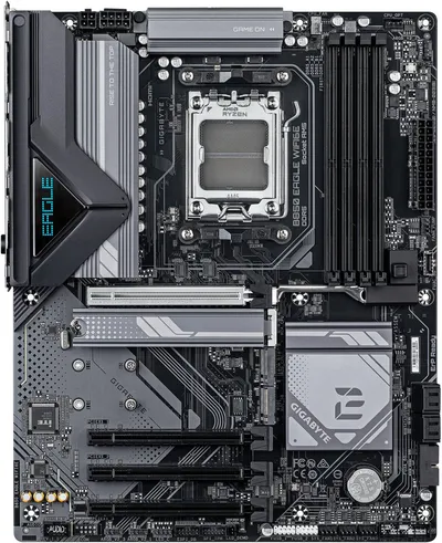Материнская плата Gigabyte B850 EAGLE WIFI6E, Socket AM5, 4×DDR5, ATX, Wi-Fi 6E