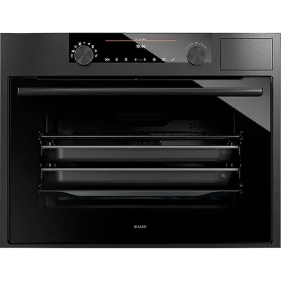 Духовка ASKO OCS8487B, электрическая, на пару, 51 л, серия Craft, чёрная