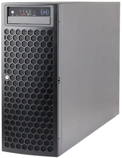 Корпус серверный Foxline FL-T4U435, 4U/Tower, ATX, 8×PCIe, без БП