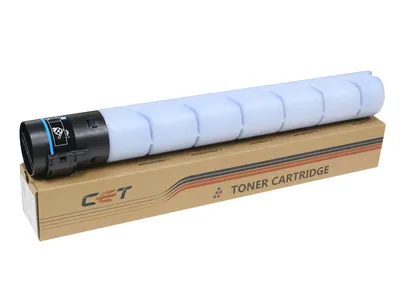 Тонер-картридж CET CET7263 (TN-321C) для Konica Minolta Bizhub, голубой, 25000 стр.