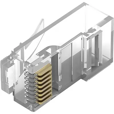 Коннектор Vention VBSJT-5U, RJ45 (8P8C), кат. 5, под витую пару, 10 шт.