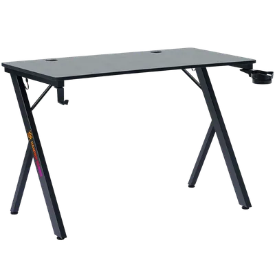 Стол компьютерный игровой Defender AroX, 1100×600×730 мм, МДФ, RGB