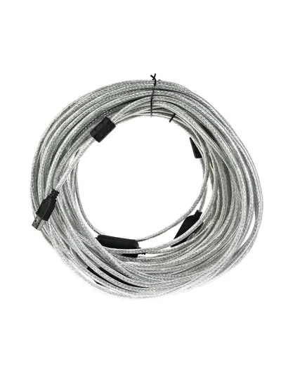 Кабель-адаптер Aopen ACU823-25M, USB 2.0 активный, Am—Af, 25 м