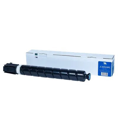 Картридж NV Print NV-CEXV49C, голубой, 19000 страниц, для Canon iR ADV