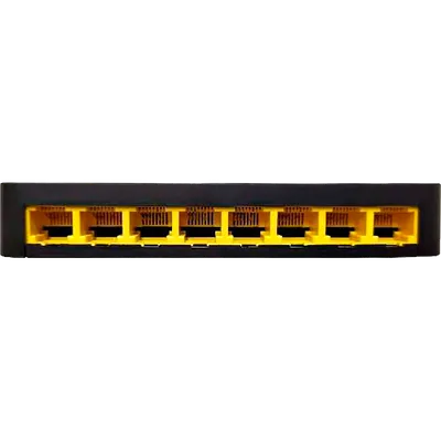 Коммутатор Origo OS1108/A1A, 8×100 Мбит/с, неуправляемый, пластик