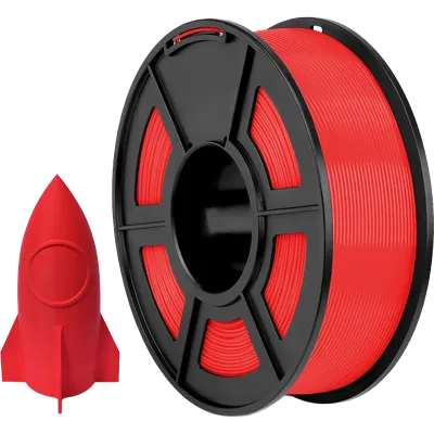 Филамент NV Print NV-3D-PLA-P-RED, PLA+, 1,75 мм, 1 кг, 330 м, красный