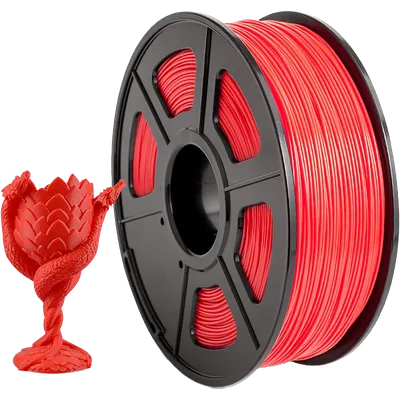 Филамент NV Print NV-3D-ABS-RED, ABS, 1.75мм, 1кг