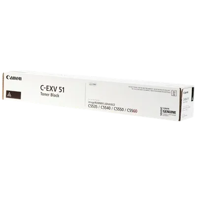 Тонер CANON 0481C002, C-EXV51, черный, оригинал