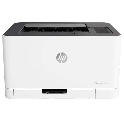 Принтер HP Color Laser 150nw (4ZB95A), A4, цветной, 18/4 стр/мин, 600×600 dpi, USB, RJ-45, Wi-Fi