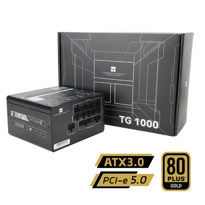 Блок питания Thermalright TR-TG1000, 1000W, 80+ Gold, ATX 3.0, Full modular