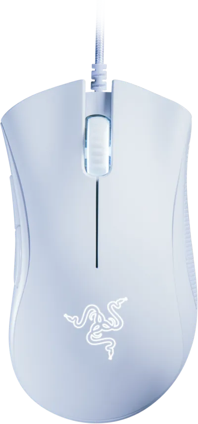 Мышь Razer DeathAdder Essential White, оптическая 6400 DPI, 5 кнопок, USB, белая