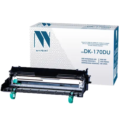Фотобарабан NV Print NV-DK-170DU для Kyocera ECOSYS, 100000 страниц, чёрный