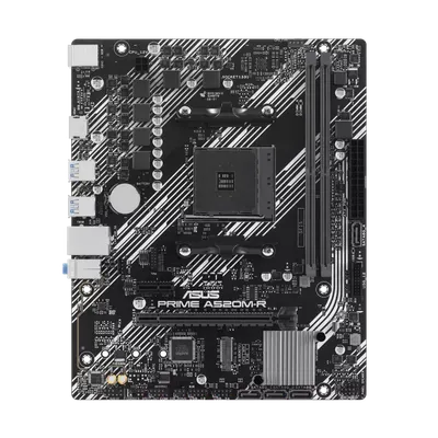 Материнская плата ASUS PRIME A520M-R, AM4, AMD A520, 2×DDR4, microATX