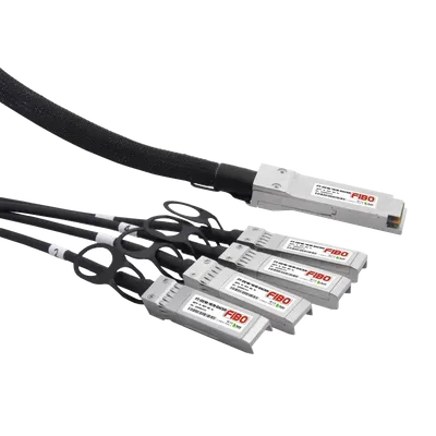 Кабель FIBO FT-Q40-4S10-DAC5m, QSFP+ to 4SFP+, DAC, 5 м