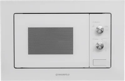 Микроволновая печь Maunfeld MBMO.20.1PGW, встраиваемая, 20л, 1250Вт