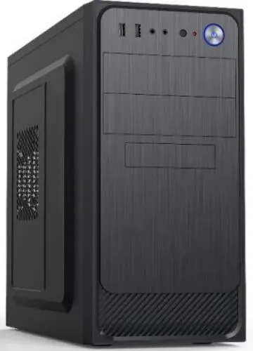 Корпус Foxline FZ-053, mATX, без БП, 2×USB2.0, черный