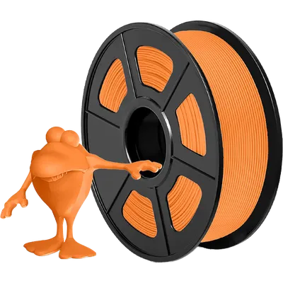 Филамент NV Print NV-3D-PLA-MATTE-ORANGE, PLA, 1.75 мм, 1 кг, оранжевый матовый