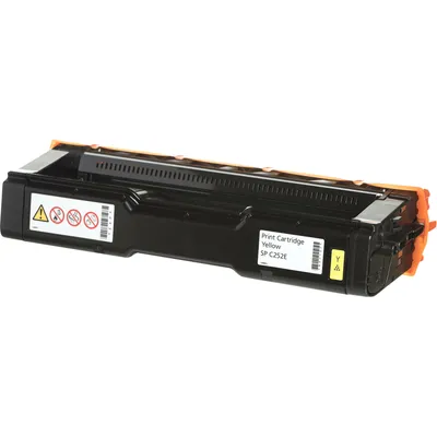 Картридж Ricoh SP C252E (407534), жёлтый, 4000 страниц