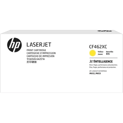 Картридж HP 656X (CF462XC), тонерный, желтый, увеличенной емкости, 22000 стр