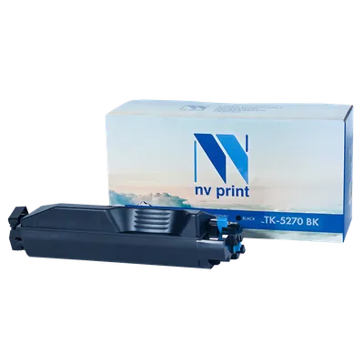 Картридж лазерный NV Print NV-TK5270Bk, чёрный, 8000 стр., для Kyocera EcoSys
