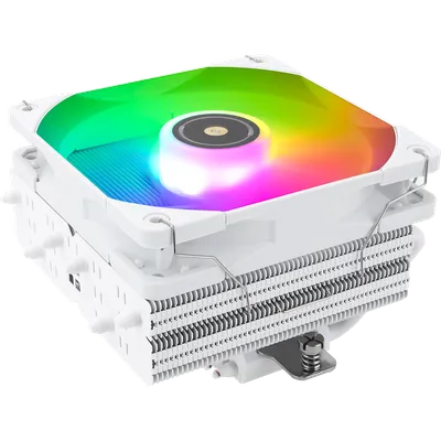 Кулер Thermalright SI-100-WH-ARGB, башенный, 120мм, ARGB, белый