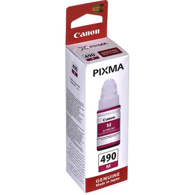 Чернила Canon GI-490M 0665C001, пурпурный, 70 мл, оригинал