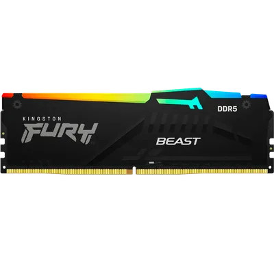 Память Kingston KF560C30BBEA-8, DDR5, 8GB, 6000MHz, CL30, RGB