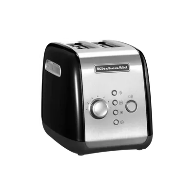 Тостер KitchenAid 5KMT221EOB, 2 слота, 1100 Вт, 7 уровней поджаривания