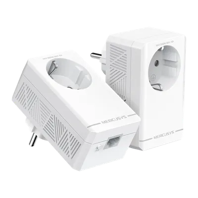 Комплект Powerline-адаптеров Mercusys MP500P KIT, AV1000, 1000 Мбит/с, 2 шт.