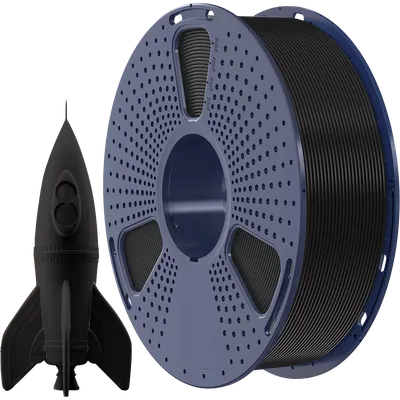 Филамент NV Print PLA High Speed Black, 1.75 мм, 1 кг, 330 м, чёрный